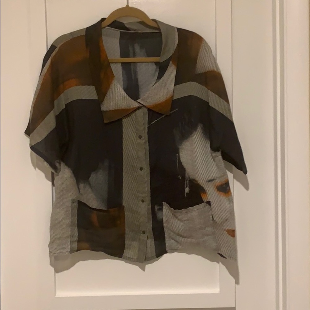 Perfect Condition / sheer artistic blouse